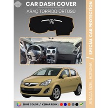 Opel Corsa D (2006-2014) Torpido Örtüsü Ön Göğüs Halı Torpido Koruma Birebir Uyum Kaymaz Özel Kesim