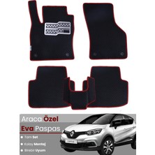 Renault Captur 1 (2013-2019) Uyumlu Eva Paspas Tam Set–araca Özel,oto Paspas