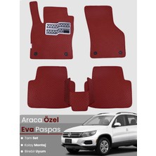 Volkswagen Tiguan (2007-2015) Uyumlu Eva Paspas Tam Set–oto Paspas,araca Özel,tam Koruma