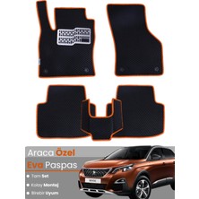 Peugeot 3008 (2017-2020) Uyumlu Eva Paspas Tam Set – Birebir Uyum,araca Özel Tasarım,su Geçirmez