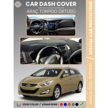 Hyundaı I40 (2011-2019) Torpido Örtüsü Ön Göğüs Koruma Torpido Koruma Tam Uyum Uv Koruma