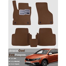Fiat Egea Cross,hatchback Uyumlu Eva Paspas Tam Set – Birebir Uyum, Araca Özel Tasarım,kolay Montaj