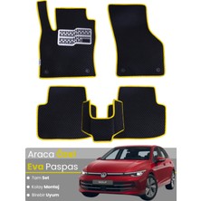 Volkswagen Golf 8,5 (2024-2025) Uyumlu Eva Paspas Tam Set–oto Paspas,araca Özel,su Geçirmez