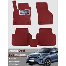 Kia Stonic (2017-2025) Uyumlu Eva Paspas Tam Set–araca Özel,kolay Montaj,su Geçirmez