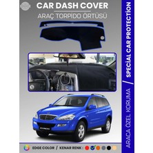 Ssangyong Kyron (2005-2015) Torpido Örtüsü Ön Göğüs Halı Torpido Koruma Tam Uyum Kaymaz Uv Koruma