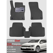 Volkswagen Scirocco (2008-2017) Uyumlu Eva Paspas Tam Set–oto Paspas,araca Özel,tam Koruma