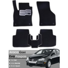 Volkswagen Jetta (2005-2010) Uyumlu Eva Paspas Tam Set–oto Paspas,araca Özel,su Geçirmez