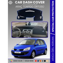Renault Scenıc 2 (2003-2009) Torpido Örtüsü Ön Göğüs Koruma Torpido Koruma Tam Uyum Çatlamayı Önler