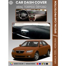 Hyundai Sonata (2004-2007) Torpido Örtüsü Ön Göğüs Tam Uyum Çatlamayı Önler Kaymaz Kolay Montaj
