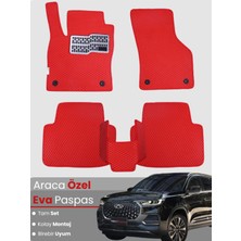 Chery Tiggo 8 Pro Max (2024-2025) Uyumlu Eva Paspas Tam Set–araca Özel,su Geçirmez,kolay Montaj