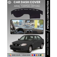 Hyundai Accent Admire-Milenium (2000-2005) Torpido Örtüsü Kaymaz Tam Uyum Çatlamayı Önler