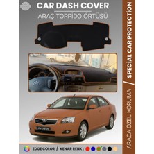 Toyota Avensis T250 (2003-2008) Ekranlı Torpido Örtüsü Ön Göğüs Halı Torpido Koruma Tam Uyum