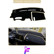 Cıtroen Cactus (2013+) Uyumlu Torpido Örtüsü | Hızlı Montaj | Kaymaz Tasarım | Tam Uyum | D79