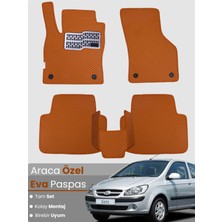Hyundai Getz (2002-2011) Uyumlu Eva Paspas Tam Set–araca Özel,kolay Montaj,su Geçirmez