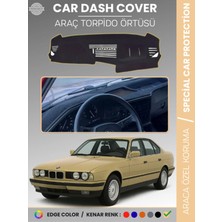 Bmw E34 5 Serisi Airbagsiz (1988-1996) Torpido Örtüsü Panel Torpido Koruma Tam Uyum Çatlamayı Önler