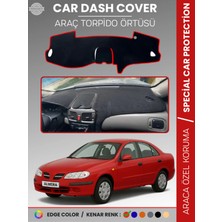 Nissan Almera Kapaklı (2000-2006) Torpido Örtüsü Premium Torpido Koruma Araca Özel Uv Koruma
