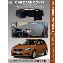Kia Ceed (2006-2012) Torpido Örtüsü Ön Panel Torpido Koruma Tam Uyum Tam Uyum Kaymaz Kolay Montaj
