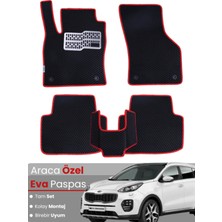 Kia Sportage (2015-2021) Uyumlu Eva Paspas Tam Set–araca Özel,kolay Montaj,su Geçirmez