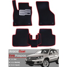 Volkswagen Touareg (2011-2017) Uyumlu Eva Paspas Tam Set–oto Paspas,araca Özel,tam Koruma
