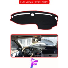 Fıat Albea (1999-2005) Araca Özel Torpido Örtüsü | Ön Göğüs Kılıfı | Tam Koruma | Oto Aksesuar | E45