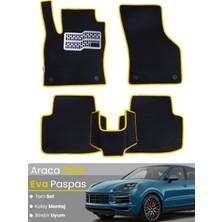 Porsche Cayenne Coupe (2018-2024) Uyumlu Eva Paspas Tam Set–araca Özel,oto Paspas