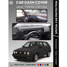 Volkswagen Golf 2 Mk2 (1983-1992) Torpido Örtüsü Panel Halısı Torpido Koruma Tam Uyum Uv Koruma