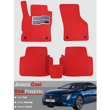 Peugeot 508 (2019-2025) Uyumlu Eva Paspas Tam Set–araca Özel,oto Paspas,kolay Montaj