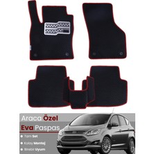 Ford C-Max (2011-2024) Uyumlu Eva Paspas Tam Set–araca Özel,su Geçirmez,hızlı ve Kolay Montaj