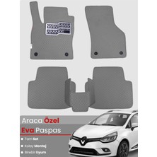 Renault Clio 4 Station Wagon (2012-2019) Uyumlu Eva Paspas Tam Set – Birebir Uyum,araca Özel Tasarım