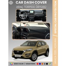 Hyundai Tucson (2018-2021) Torpido Örtüsü Ön Göğüs Koruma Torpido Koruma Tam Uyum Çatlamayı Önler
