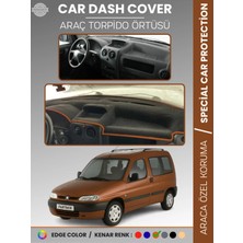 Peugeot Partner (1996-2002) Torpido Örtüsü Panel Koruma Torpido Koruma Tam Uyum Kaymaz Özel Kesim