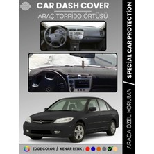 Honda Cıvıc Vtec2 (2003-2005) Torpido Örtüsü Torpido Koruma Tam Uyum Çatlamayı Önler Kolay Montaj