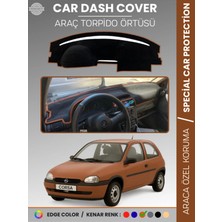 Opel Corsa B (1993-2000) Torpido Örtüsü Ön Göğüs Halı Torpido Koruma Birebir Uyum Kaymaz Özel Kesim