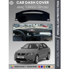 Seat Toledo (2013-2017) Torpido Örtüsü Ön Göğüs Halı Torpido Koruma Birebir Uyum Kaymaz Uv Koruma