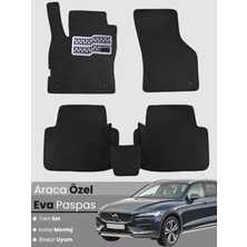 Volvo V60 (2018-2025) Uyumlu Eva Paspas Tam Set–oto Paspas,araca Özel,tam Koruma,kolay Temizlik