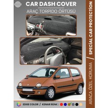 Renault Twıngo 1 (1998-2007) Torpido Örtüsü Ön Göğüs Koruma Torpido Koruma Birebir Uyum Kaymaz