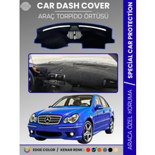 Mercedes C Class W203 (2000-2007) Torpido Örtüsü Premium Kalite Torpido Koruma Özel Kesim Uv Koruma
