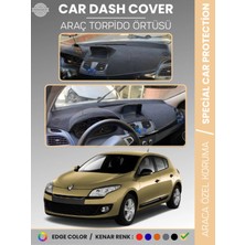 Renault Megane 3 Navigasyonlu Buyuk Ekranlı (2008-2015) Torpido Örtüsü Ön Göğüs Torpido Koruma