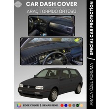 Volkswagen Golf 3 (1991-1997) Torpido Örtüsü Ön Göğüs Koruma Tam Uyum Çatlamayı Önler