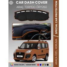 Fıat Doblo D3 (2009-2013) Airbagsiz Torpido Örtüsü Göğüs Torpido Koruma Çatlamayı Engeller Tam Uyum
