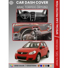 Suzukı Sx4 (2006-2014) Torpido Örtüsü Panel Torpido Koruma Tam Uyum Uv Koruma Hızlı Montaj