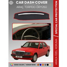 Mercedes 190E W201 (1982-1993) Torpido Örtüsü Premium Kalite Torpido Koruma Özel Kesim Uv Koruma