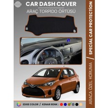 Toyota Yaris (2014-2019) Torpido Örtüsü Ön Panel Koruma Tam Uyum Çatlamayı Önler