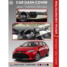 Toyota Corolla (2019+) Torpido Örtüsü E210 Kasa Hayalet Ekranlı Dijital Göstergeli Torpido Koruma