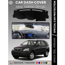 Kia Sorento (2006-2009) Torpido Örtüsü Ön Panel Halı Torpido Koruma Tam Uyum Araca Özel Kaymaz