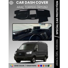 Ford Transit V363 (2014-2019) Kapaklı Torpido Örtüsü Torpido Koruma Tam Uyum Kaymaz Kolay Montaj