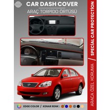 Geely Fc (2008-2012) Torpido Örtüsü Ön Göğüs Torpido Koruma Tam Uyum Çatlamayı Önler Kolay Montaj