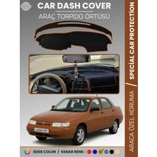Lada 110 Vega (1995-2007) Torpido Örtüsü Ön Panel Halı Torpido Koruma Tam Uyum Araca Özel Kaymaz