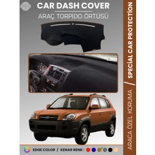 Hyundai Tucson (2004-2009) Torpido Örtüsü Ön Göğüs Koruma Torpido Koruma Çatlamayı Engeller Tam Uyum