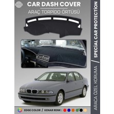 Bmw E39 (2006-2010) Torpido Örtüsü Ön Göğüs Koruma Torpido Koruma Araca Özel Kaymaz Kolay Montaj